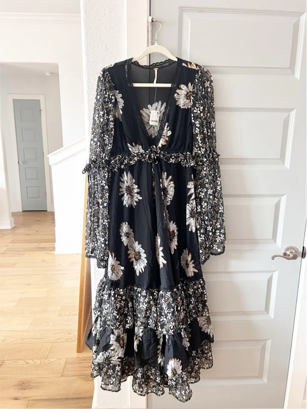 NWT Free People Calypso Floral Maxi Dress - Picture 5 of 7